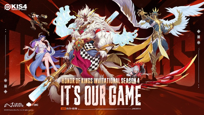 Kompetisi internasional Honor of Kings Invitational S4 resmi dimulai pada Hari Sabtu, 31 Januari 2026. Sebanyak delapan tim esports bersaing memperebutkan gelar juara dan total hadiah miliaran rupiah.