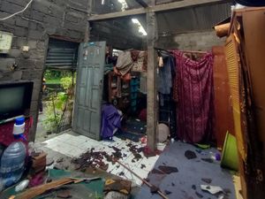 Hujan Angin Sempat Landa Sleman, Puluhan Rumah Rusak-4 Warga Terluka