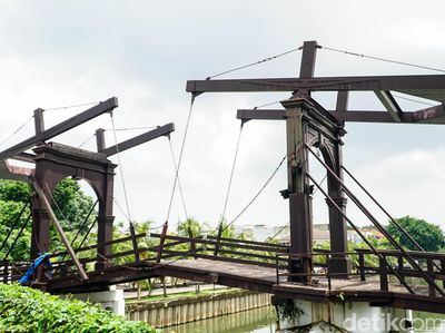 Jembatan Kota Intan, Peninggalan VOC di Kota Tua Jakarta