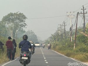 Kabut Asap Selimuti Pontianak, PAUD-TK Libur dan SD-SMP Masuk 08.00 WIB