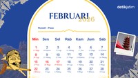 Kalender Jawa Minggu 15 Februari 2026, Simak Watak Weton Minggu Pon