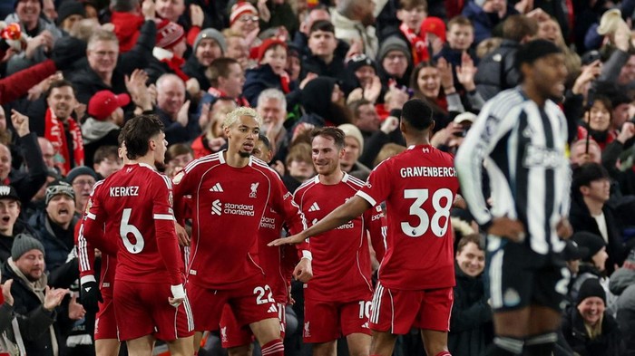 Liverpool Vs Newcastle: Ekitike Gemilang, The Reds Menang