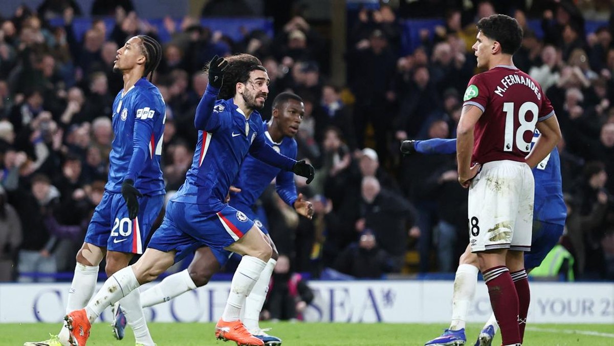 Chelsea menang comeback atas West Ham United. (Foto: REUTERS/David Klein)