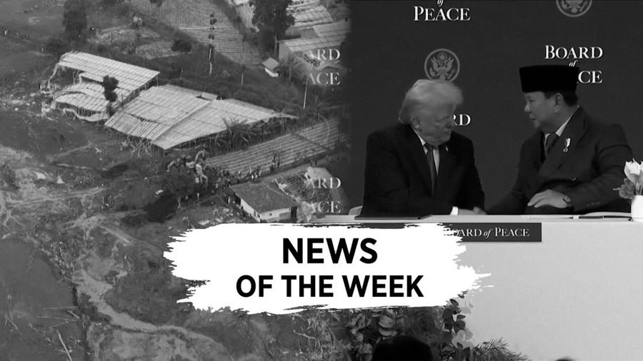 Video Terpopuler Sepekan: Longsor Cisarua hingga RI Gabung Board of Peace