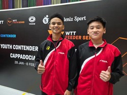 2 Atlet Tenis Meja Indonesia Bersinar di Turki