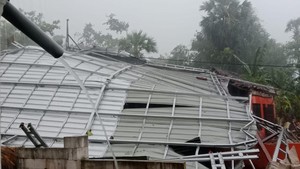 Angin Puting Beliung Ngamuk di Sumenep, Puluhan Rumah Rusak