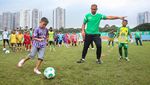 Semangat Jiwa Muda Latihan Bareng Kiper Persija Andritany