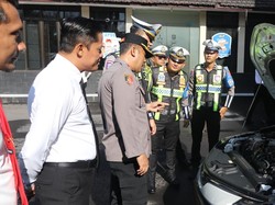 Polres Nganjuk Fokus 10 Pelanggaran Lalin Saat Operasi Keselamatan Semeru