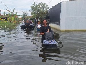 Banjir di Tirto Pekalongan Bertahan 2 Pekan, Warga Sambat soal Bantuan