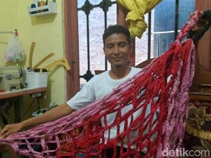 Cuan Enggak Main-main Cardim Olah Kain Bekas Jadi Ayunan Bernilai Tinggi