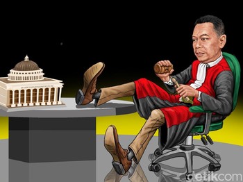 Hakim MK Sehari Jadi