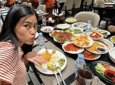 Potret Namira Adjani yang Suka Makan Enak dan Jajan Sebelum Marathon