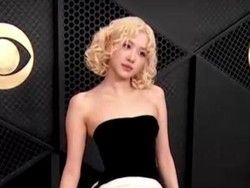 Video Pesona Rose BLACKPINK-Sabrina Carpenter di Red Carpet Grammy