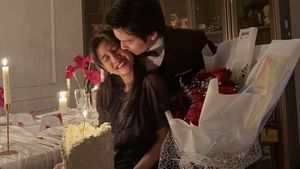 So Sweet! Momen Angga Yunanda dan Shenina Makan Malam Romantis Bersama