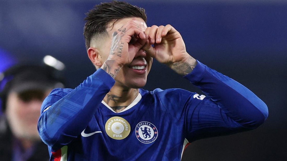 Enzo Fernandez menyebut Madrid kota yang indah. (Foto: REUTERS/David Klein)
