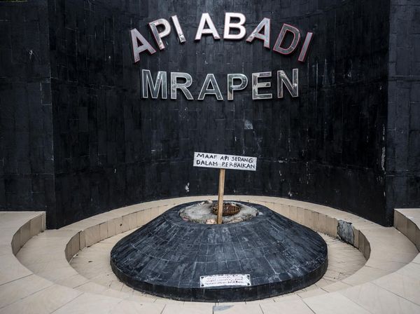 Fenomena Langka, Api Abadi Mrapen di Grobogan Padam