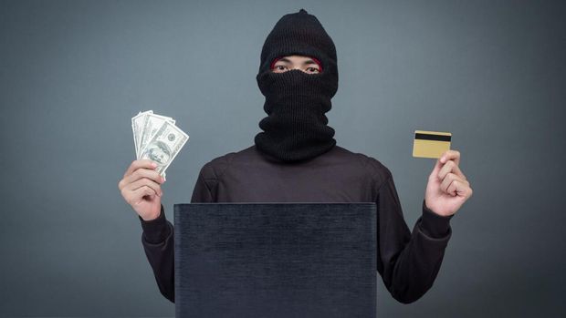 Ilustrasi penipuan, phishing, penipuan kartu kredit