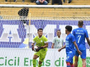 Kiper PSMS Medan Reky Rahayu Catat Saves Terbanyak di Liga 2 Putaran Kedua