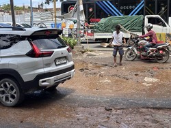 Viral Jalan Rusak dan Berlubang di Penjaringan Jakut, Begini Kondisinya