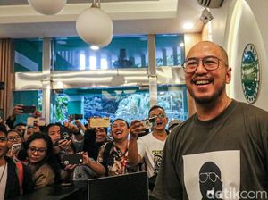 Pandji Pragiwaksono Sambangi MUI untuk Tabayun Materi Komedi
