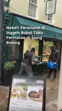 Video: Aksi Perampokan di London saat Siang Bolong