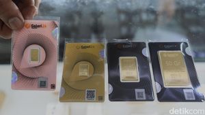 Pergerakan Harga Emas Terus Naik-Turun