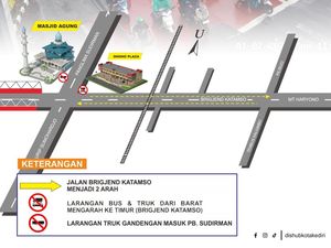 Pemkot Kediri Rekayasa Lalin di Brigjen Katamso dan Duryat Mulai Besok