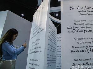 Peringati Hari Kanker Sedunia, Penyintas Berbagi Lewat Karya Seni