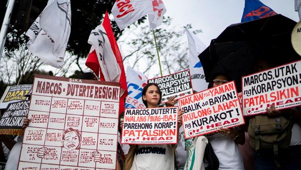 Aksi Tuntut Pemakzulan Marcos Jr. Digelar di Quezon City