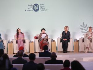 Momen Menarik Interaksi Megawati dan Para Tokoh di Majelis Zayed Award