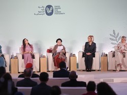 Momen Menarik Interaksi Megawati dan Para Tokoh di Majelis Zayed Award