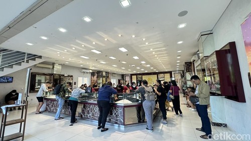 Situasi terkini Melati Gold Shop, Denpasar, Bali, Rabu (4/2/2026) Dok. Maria Christabel DK