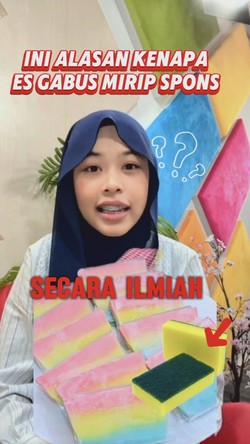 Video: Ini Alasan Ilmiah Kenapa Es Gabus Mirip Spons 