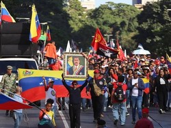 Ribuan Warga Venezuela Turun ke Jalan Tuntut Pembebasan Maduro
