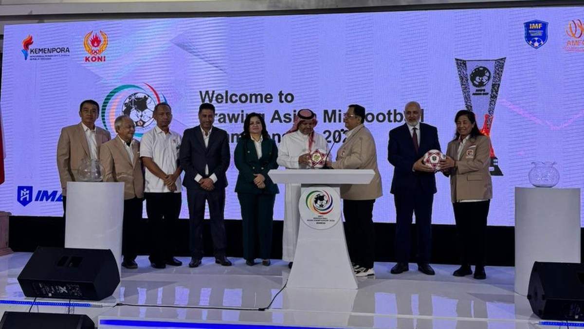 Drawing Asian Minifootball Championship 2026. (Foto: Istimewa)