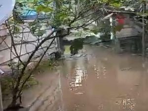 Sungai Sembatu Meluap, 50 Rumah di Musi Rawas Terendam Banjir