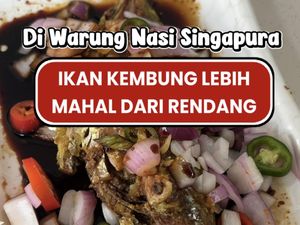 Video Gokil! Lauk Ikan Kembung di Singapura Lebih Mahal dari Rendang