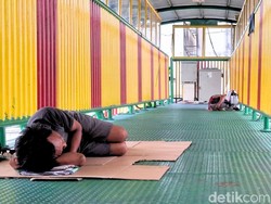 Viral JPO Yos Sudarso Tarakan Jadi Hotel Gelandangan