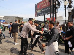 Jelang Parapatan Luhur PSHT, Kapolres Magetan Pimpin Operasi Perbatasan