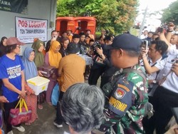 Kemensos Kirim Bantuan dan Dirikan Dapur Umum Korban Bencana Tegal