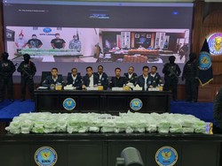 BNN Buru Otak Pengedar 160 Kg Sabu di Aceh Jaringan Golden Triangle