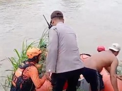 Bocah 10 Tahun di Lamongan Terpeleset Lalu Tenggelam di Sungai Lamong