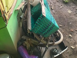 Brakk! Mbok Sugiyem Tewas Dihantam Agya Saat Gowes di Jalan Samas Bantul