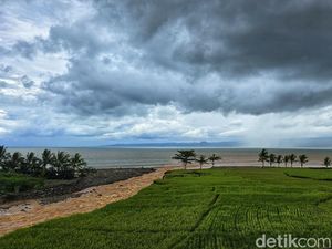 Heboh Fenomena Lautan Kopi Susu di Teluk Palabuhanratu