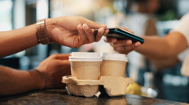 Ilustrasi kopi take away