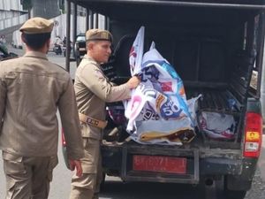 Tindaklanjuti Arahan Prabowo, Pemkot Medan Larang Pemasangan Spanduk Liar