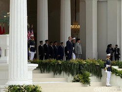 Prabowo Terima PM Australia untuk Kedua Kalinya di Istana Merdeka