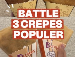 Video: Review Battle 3 Crepes Kacang Cokelat Keju