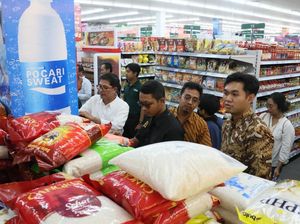 Satgas Pangan Polda Bali Sidak Pasar Kreneng-Retail Modern Jelang Idulfitri