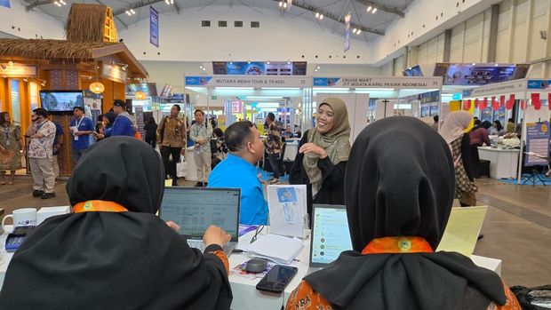 Suasana Booth NRA Group di Astindo Travel Fair BCA Expoversary 2026 (Dok: NRA G Suasana Booth NRA Group di Astindo Travel Fair BCA Expoversary 2026 (Dok: NRA G